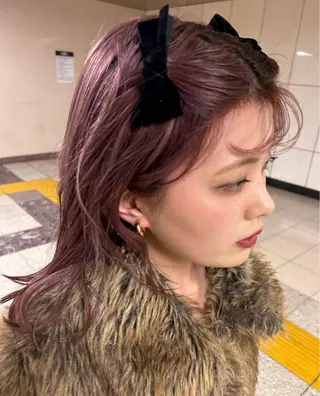 セミロング sano rikitoのヘアスタイル