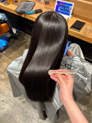 ロング 韓国風/髪質改善 🦋kokona🦋のヘアスタイル