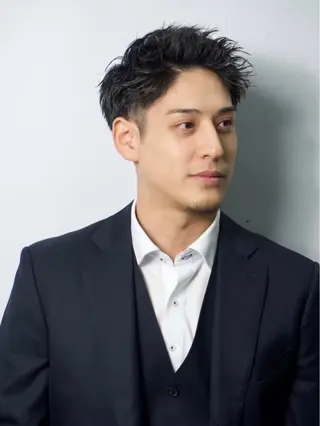 メンズ 飯田 美海のヘアスタイル