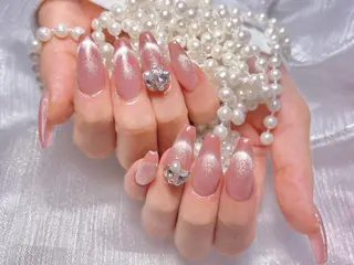 ネイル 🎀彩羽チップ 長さだし専門🎀のネイルデザイン