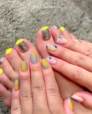 ネイル lemon nailレモンネイルのネイルデザイン