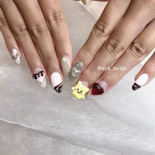 ネイル n'eige nail所属・大谷 綾香のネイルデザイン