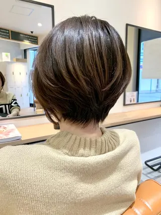 ショート カラー オーナースタイリスト 宗正淳志のヘアスタイル