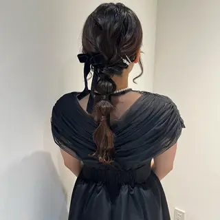 ロング ヘアアレンジ 🫧tomoka 透明感カラー🫧のヘアスタイル