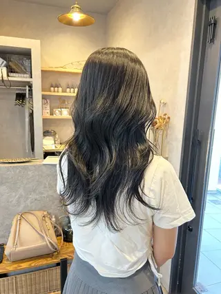 ロング カラー いなみね はるきのヘアスタイル