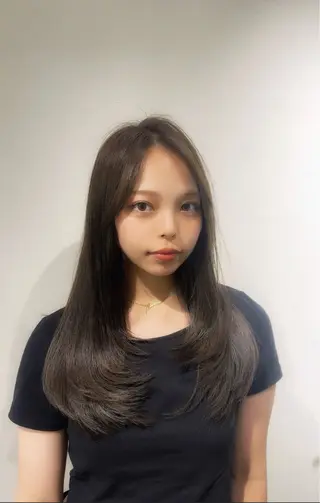 ロング 💞Yuu/艶髪/ 韓国ヘア🇰🇷♡のヘアスタイル
