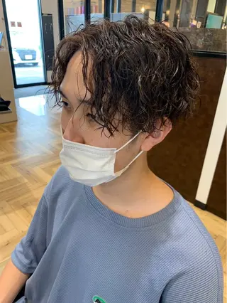 メンズ 深井 さやのヘアスタイル