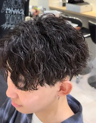パーマ メンズ AI TOKYO　men's横浜所属・👑メンズ特化👑 💪りゅうせい💪のヘアスタイル