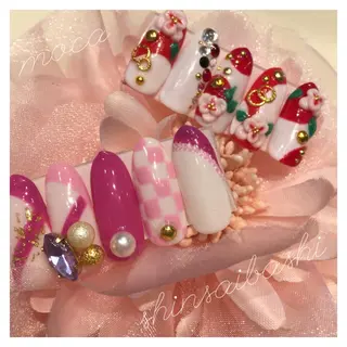 ネイル gotoday新宿店所属・鈴木 ゆいのネイルデザイン