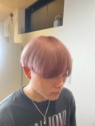 カラー 立石 旭良のヘアスタイル