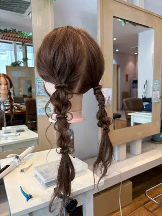 ヘアアレンジ 加藤 沙望のヘアスタイル