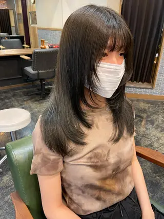 ロング 韓国 / 中国ヘア 🦋Noniのヘアスタイル