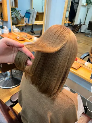 ミディアム カラー 🫧艶髪デザイナー 🫧白石航汰のヘアスタイル