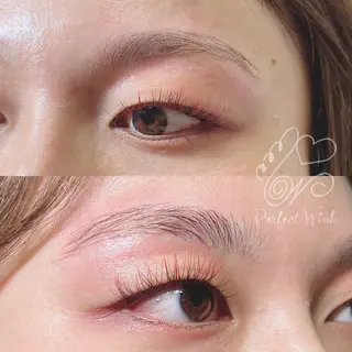 カラー マツエク・マツパ パーフェクトウィンク ちぢいわみのりのマツエク・マツパデザイン