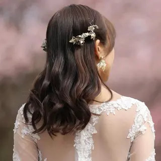 ヘアアレンジ 速水 ゆきののヘアスタイル