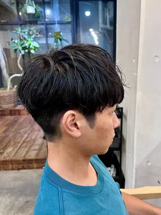 メンズ 横浜/ボブ/ ショート/はやとのヘアスタイル