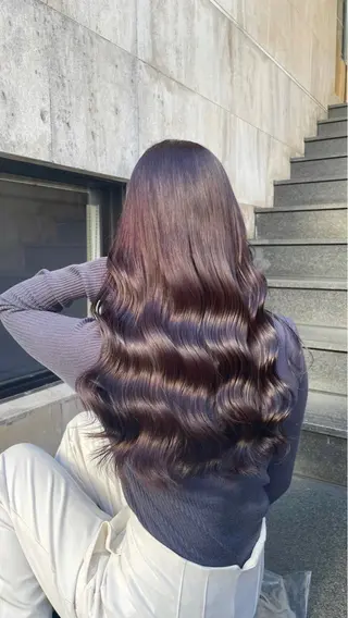 ロング カラー 艶髪/髪質改善/ NATSUKI🍯のヘアスタイル