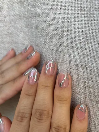 ネイル sunny nail所属・sunny ニュアンス/手描き/のネイルデザイン