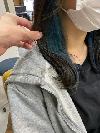 ミディアム カラー SHIAN立川　及川 17時〜限定のヘアスタイル