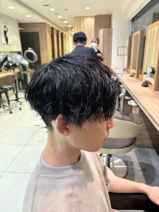 パーマ メンズ 波巻き・カルマ パーマ特化/aoiのヘアスタイル
