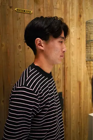 ショート パーマ メンズ BELOMAN所属・スパイキーショート /パーマ/山本孝明のヘアスタイル