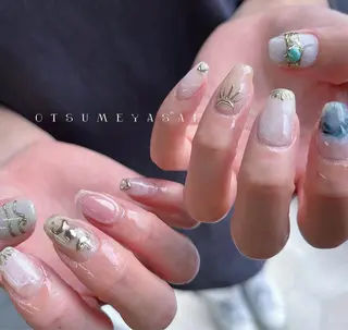 ネイル otsumeyasan所属・わたなべ ちかのネイルデザイン