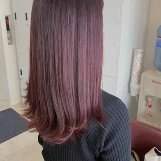 セミロング 吉原 みえのヘアスタイル