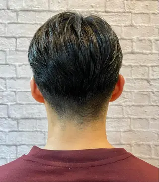 ショート メンズ 無料メンズカット❗️ 岡本晟我のヘアスタイル