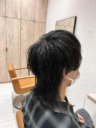 メンズ レディースショート/ メンズパーマ/足立のヘアスタイル