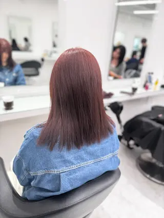 ロング カラー ヘアアレンジ 透け上品ハイトーン 職人ゆうと🤍のヘアスタイル