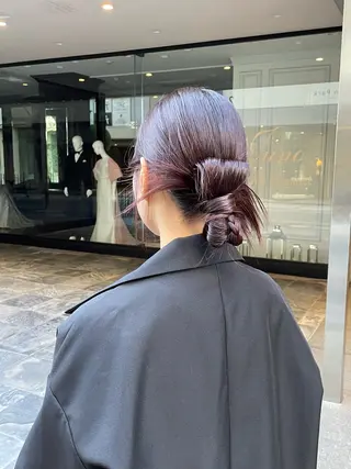 ロング フレアジェネラス所属・堀 綾花のヘアスタイル