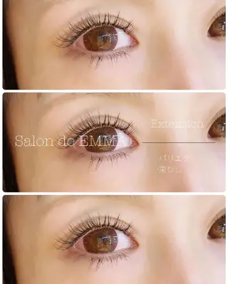 マツエク・マツパ EMMA plus．のマツエク・マツパデザイン