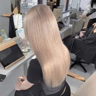 カラー 梅田ハイトーンカラー / ibuのヘアスタイル