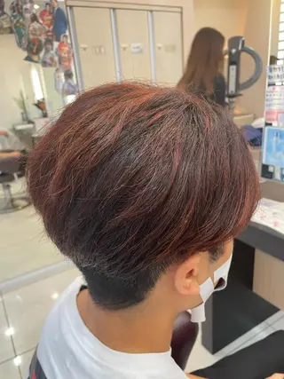 ショート カラー メンズ リリー /Men's/パーマのヘアスタイル