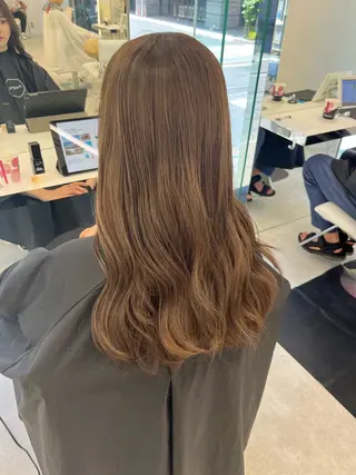 ロング カラー レイヤーカット×艶髪 /Ayanaのヘアスタイル