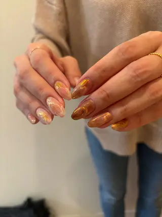 ネイル moi nail ˙⋆.˚のネイルデザイン