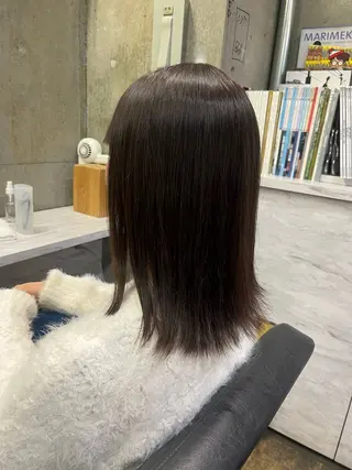 ミディアム パーマ フクシマ ココのヘアスタイル