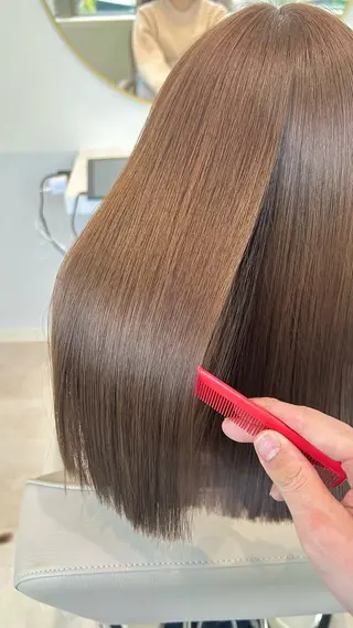 ロング カラー Eleanor枚方店 店長　飛鳥　薫のヘアスタイル