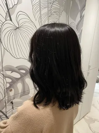 ミディアム カラー ナチュラル/韓国💎 haruka 💎のヘアスタイル