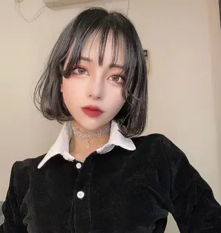 ショート カラー ヘアアレンジ eN°byyoureshair所属・🎀若者人気No.1 湯川響🎀のヘアスタイル