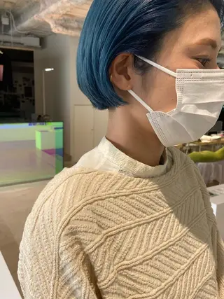 ショート カラー STAN WOOD所属・似合わせcut 🔥yutakaのヘアスタイル