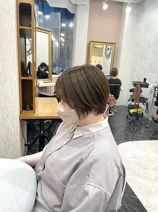 ショート 亀川蓮 Agu hairのヘアスタイル