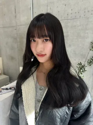 ロング Clore所属・うる艶ヘア♡韓国好き 透明感　shotaのヘアスタイル