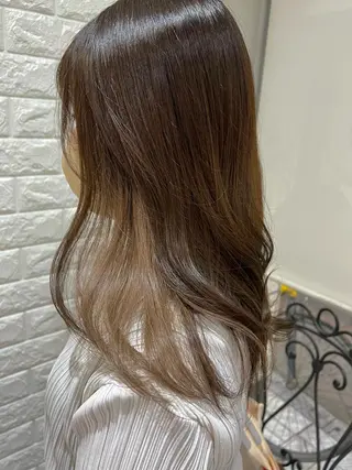 ロング カラー 韓国ヘア ♡tomimaのヘアスタイル