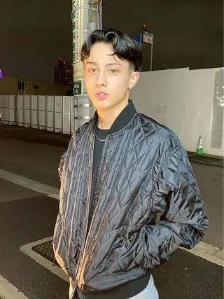 パーマ メンズ SORA表参道所属・🫧透明感カラー🫧 暖色/島田晃太郎のヘアスタイル