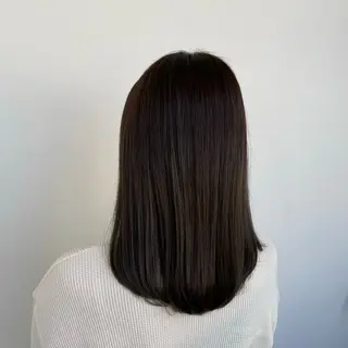セミロング 大坪 拓哉のヘアスタイル