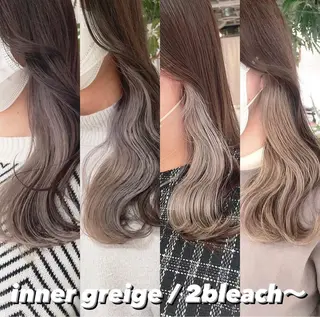カラー 渋谷:インナーカラー ／🍒エリカ🍒のヘアスタイル
