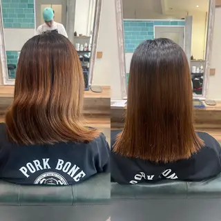 セミロング teto たくとのヘアスタイル