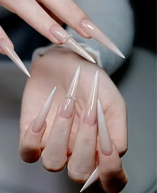 ネイル 長さだし専門 ありさのネイルデザイン