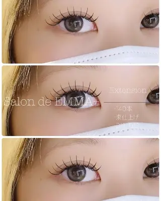 マツエク・マツパ EMMA plus．のマツエク・マツパデザイン